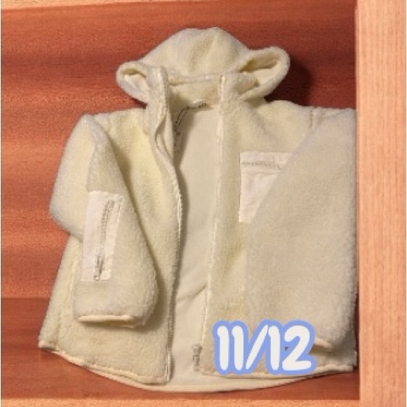 Zara Other - Zara Cream Kids Jacket with Hood